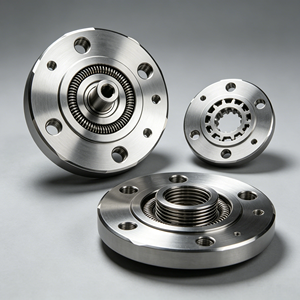 Custom CNC Machining Stainless Steel Flange Parts, High Tolerance Transmission <b>Disc</b>, Accept Custom Drawing OEM Machined Service - Product Image 3
