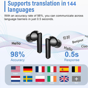 Audífonos Inalámbricos con Traducción BT 5.4 TWS, Audífonos con Traducción de Idiomas en Tiempo Real con IA, con 144 Idiomas para Negocios, Nuevo Producto - Product Image 5