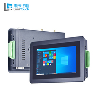 Nuevo Panel PC Industrial con Pantalla Táctil Capacitiva de 7 Pulgadas, Doble LAN, 2 Puertos COM, DDR3, SSD, Sistema Operativo Windows/Linux, VGA, para Automatización Industrial