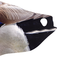 Silhouette de canard de chasse flocage personnalisable Leurre avec piquets