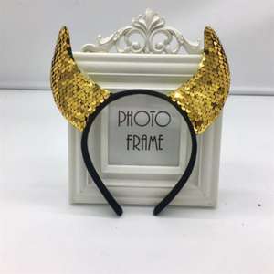 Diademas de Halloween al por Mayor, Diademas con Cuernos de Diablo y Lentejuelas para Niños y Adultos, para Fiestas de Navidad y Carnaval - Product Image 6