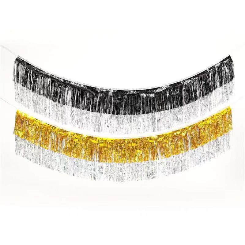 Tenda antipioggia ispessita oro + argento