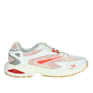 D.A.T.E. Zapatillas Deportivas para Hombre, Blancas y Rojas, Estilo Baloncesto, Talla 42 - Product Image 4