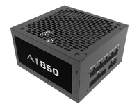 Fuente de Alimentación para Ordenador WANKANG de 850W de Alto Valor, Compatible con OEM/ODM, Certificación 80 PLUS White, Completamente Modular, PCIe 5.0, Negro y Blanco