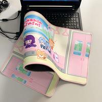 Tapis de souris de jeu en tissu tissé haute densité résistant à l'huile, personnalisable par sublimation, fournisseurs de tapis de bureau