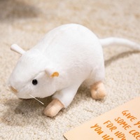 Boneka Hewan Lucu Tikus Kecil Super Lembut dari Kapas PP Kreatif Baru untuk Hadiah Grosir 31-50cm