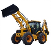 Mesin Excavator Backhoe Loader Berkualitas Tinggi dengan Lampiran Fleksibel dan Masa Pakai Panjang