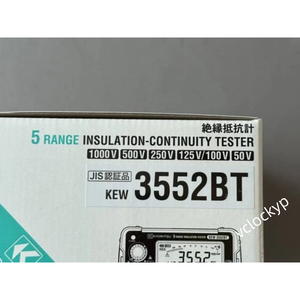 KYORITSU KEW 3552BT Digital Insulation Resistance Tester 50-1000V Megohmmeter Used - Product Image 4