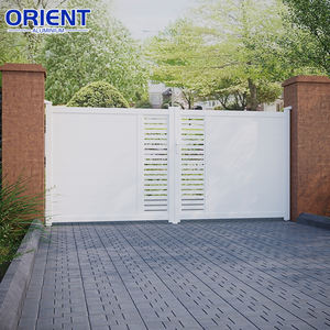 La conception esthétique de porte en aluminium intégrée par paysage se mélange <span class=keywords><strong>avec</strong></span> l'environnement de jardin admirablement - Product Image 5