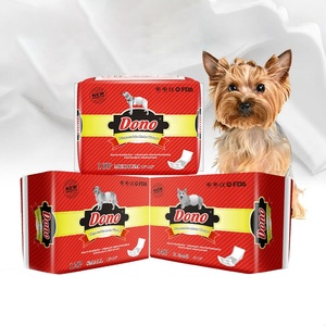 Produit <span class=keywords><strong>pour</strong></span> animaux de compagnie De Haute Qualité 8 pièces Doux Jetable Wrap Pas Cher <span class=keywords><strong>Chien</strong></span> Couches - Product Image 1