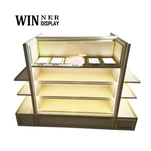 Hiện đại mới thiết kế thời trang LED Tủ Son môi hiển thị cho Showcase cho cửa hàng bán lẻ trung tâm mua sắm kiosk mỹ phẩm phụ kiện - Product Image 4