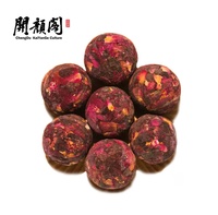 KAIYANGE Thé aromatisé Fleurs séchées Pétales de rose Boule à thé Dragon Emballage Pack Santé Vide Type ISO Place ball Thé en fleurs