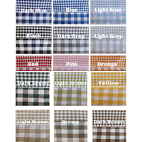 Nappe en lin bleu ciel à volants, faite à la main, style moderne |   Grand tissu de table solide en lin pour mariage, fête et cadeau