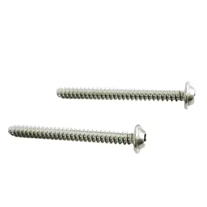 Precio de fabricante SS316 Torx Arandela Cabeza ST Tornillo Robertson Tornillos de rosca