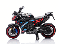 Moto électrique pour enfants à 3 roues en plastique 12V 4.5Ah avec 2 moteurs 390*2 pour lumières LED et télécommande, pour les enfants de 2 à 7 ans