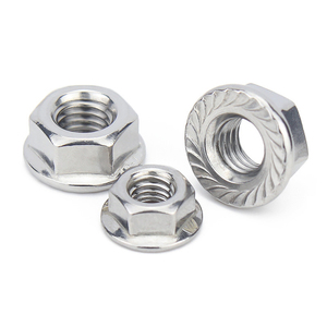 Thép không gỉ SS304 SS316 Hex <span class=keywords><strong>Nut</strong></span> IFI-145 tiêu chuẩn Trung Quốc nhà máy bán buôn Chất lượng cao hình lục giác mặt bích Nuts - Product Image 1