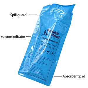 Fabricante de emergencia portátil coche enfermedad orina bolsa Unisex desechable viaje Camping Pee bolsa de inodoro - Product Image 1