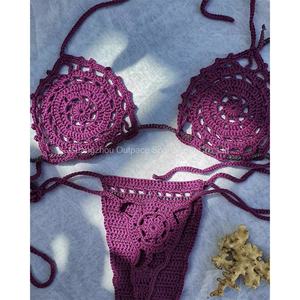 Ensemble bikini 2 pièces pour femme, col halter, imprimé floral sexy, rayures, imprimé léopard, séchage rapide, respirant, protection UV, vêtements de plage - Product Image 5