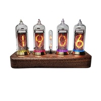 Horloge de table rétro à tubes lumineux BETTER, ornements créatifs et originaux pour la décoration de la maison