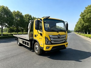 Camion de remorquage à plateau Foton Aumark S3 4x2 170HP 9 tonnes avec treuil hydraulique, véhicule d'assistance routière à vendre - Product Image 2