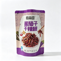 Sachet refermable à fermeture éclair personnalisé avec logo, qualité alimentaire, imprimé en héliogravure, pour légumes marinés et kimchi