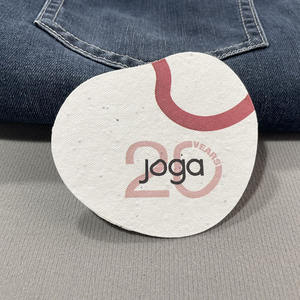 Çevre dostu Plantable biyobozunur kalıp kesim şekiller kağıt kartları toptan el yapımı tohumlar kağıt kartları özel Logo baskı - Product Image 6