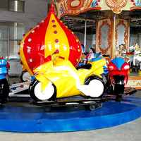 Jeux pour enfants, parc d'attractions, Center commercial, course à moteur