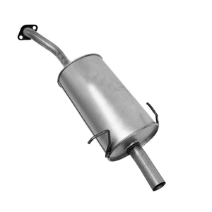 Silenciador de escape de coche para piezas de escape de coche de 1,5mm de espesor pulido de espejo de acero inoxidable - Product Image 1