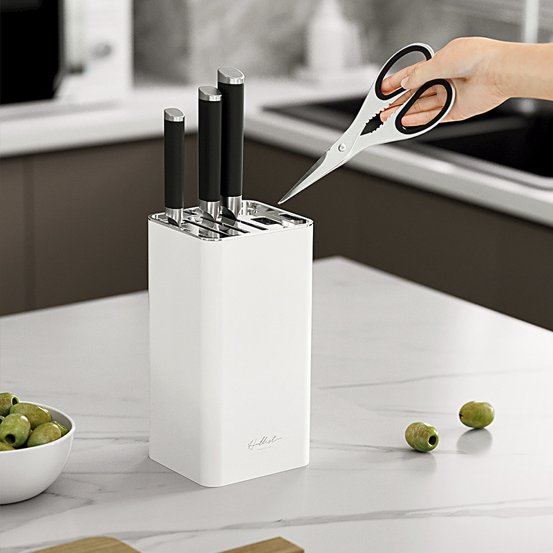 Держатель ножевого блока Органайзер с ножницами для кухонной стойки