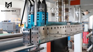 1000mm/1600mm/2000mm không khí bong bóng phim nhôm bọc tấm đùn Máy làm bao bì máy đùn - Product Image 2