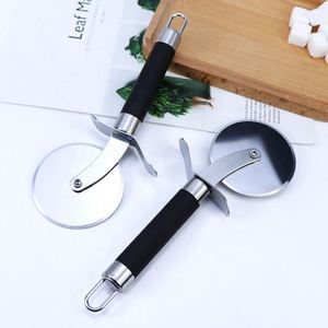 Cortadores y Ruedas de Pizza Plegables de Acero Inoxidable 430 Antideslizantes y Sostenibles, Herramientas de Repostería con Rueda Única para Restaurantes Creativos - Product Image 2