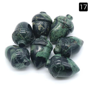 Venta al por Mayor de Piedras Preciosas Naturales de Cristal de Cuarzo Avellana, Mezcla de Cuarcita de Colores, Tallado de Cuarcita, Piñones Pequeños - Product Image 4