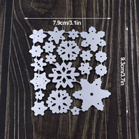 Flocon de neige métal acier au carbone en gros décoratif découpé lame gaufrage Machine décor à la maison métal noël matrices de découpe