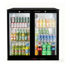 Refrigerador de Barra Nueleand NE-200C con Puerta Ancha y Termostato, Refrigerador de Bebidas Bajo Barra - Product Image 1