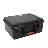 Пластиковый большой Дорожный чемодан IP67, чемодан для инструментов с колесами, ручкой и пеной