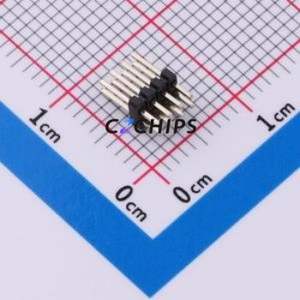 ZX-PZ1.27-2-4PZZ Pin Header Through hole Component (THT),P=1.27mm Connector 2x4P 1.27mm 1.27mm Pin Header - Product Image 1