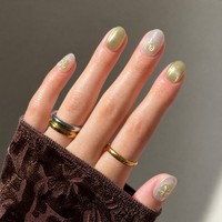 T2114 Kaixin Fournitures d'ongles à presser personnalisées, motif trèfle à quatre feuilles, artisanat d'intérieur, relief 3D