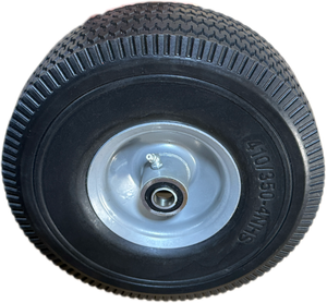 Rueda de Espuma de Poliuretano Neumática a Prueba de Explosiones Personalizada 410/350-4NHS, Duradera, Extra Dura, para Carritos de Compras Pequeños, 3.1 Pulgadas de Ancho, 3 Años de Garantía - Product Image 5