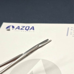 Porte-aiguille Mayo Hegar en acier inoxydable de qualité supérieure avec inserts en carbure de tungstène, manche doré, instrument chirurgical de suture - Product Image 5