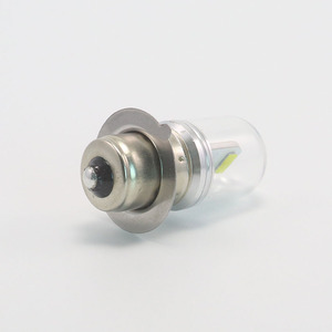 Phare de moto T19, <span class=keywords><strong>ampoule</strong></span> <span class=keywords><strong>LED</strong></span> P15S 6V <span class=keywords><strong>12V</strong></span> 3W, lampe indicatrice de signalisation blanche super brillante pour <span class=keywords><strong>scooter</strong></span>, cyclomoteur, VTT, éclairage avant - Product Image 4
