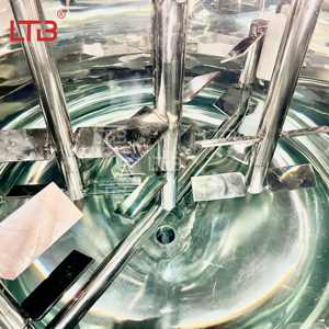 LTB Machinery Gel douche Savon liquide Désinfectant pour les mains Équipement de fabrication d'acier inoxydable <span class=keywords><strong>Lave</strong></span>-<span class=keywords><strong>vaisselle</strong></span> Réservoir de mélange chauffant pour lotion corporelle - Product Image 4