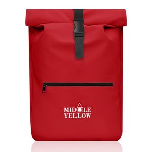 Mochila de Negocios Expandible Impermeable al por Mayor de Fábrica, Mochila para Portátil con Cierre Enrollable de Nailon, Logotipo Personalizado - Product Image 6