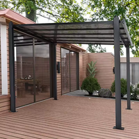 Auvent de restaurant Beigeman pour l'extérieur, abri de jardin, ombrage au bord de la piscine, pergola pliable en aluminium, protection contre la pluie, ventilation