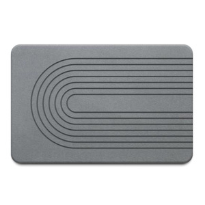 YOULTTAN Diatomite <span class=keywords><strong>antiscivolo</strong></span> rapido asciugatura acqua veloce tappetino da <span class=keywords><strong>doccia</strong></span> asciugatura Super assorbente in pietra tappetino da bagno in pietra - Product Image 4