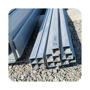 Fabrika fiyat yüksek kalite siyah kare tüp demir dikdörtgen tüp kaynaklı galvanizli kare çelik boru - Product Image 1