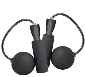 Nueva <span class=keywords><strong>cuerda</strong></span> <span class=keywords><strong>de</strong></span> saltar ponderada <span class=keywords><strong>de</strong></span> doble uso para adultos con pelota, rodamiento deportivo para interiores, combo <span class=keywords><strong>de</strong></span> <span class=keywords><strong>cuerda</strong></span> con cable sin <span class=keywords><strong>cuerda</strong></span> para niños - Product Image 4