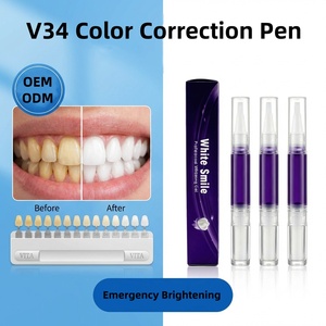 Stylo Blanchissant pour les Dents <span class=keywords><strong>V34</strong></span>, Sérum Violet, Correction de la Couleur, Blanchiment Rapide, Sans Sensibilité, Fournisseur d'Usine PAP - Product Image 4