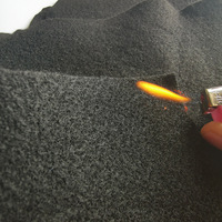 Tela de fibra de filtro de aire de carbón activado de fieltro de carbón a prueba de fuego