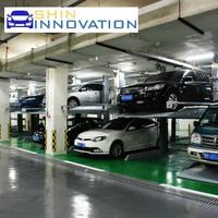 Élévateur de stationnement hydraulique à 2 montants homologué CE, capacité 2700 kg, empileur de voitures à double niveau pour système de stationnement compact pour garage domestique