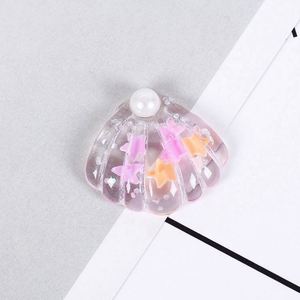 Hot Selling <b>Plastic</b> Magnetic Clay <b>Putty</b> Slime Play Dough Sea Shell Resin Accessories for Play & Decoration 3+ Years - Product Image 3